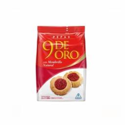 GALLETITAS PEPAS DE MEMBRILLO 9 DE ORO 200gr.