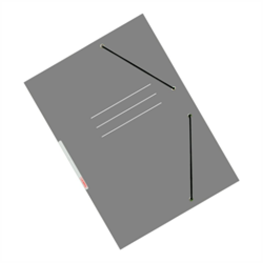 CARPETA CON ELASTICO OFICIO GRIS