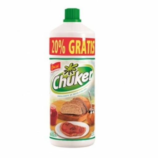 EDULCORANTE CHUCKER LIQUIDO 500 + 100 ML