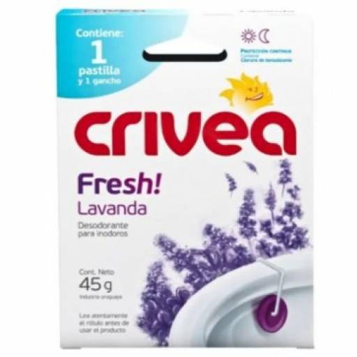 PASTILLA PARA INODORO CRIVEA FRESH 45 GRS