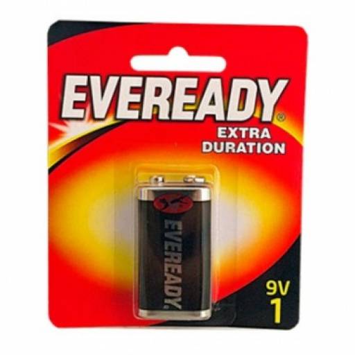 BATERIA 9 VOLT EVEREADY EXTRA DURACION