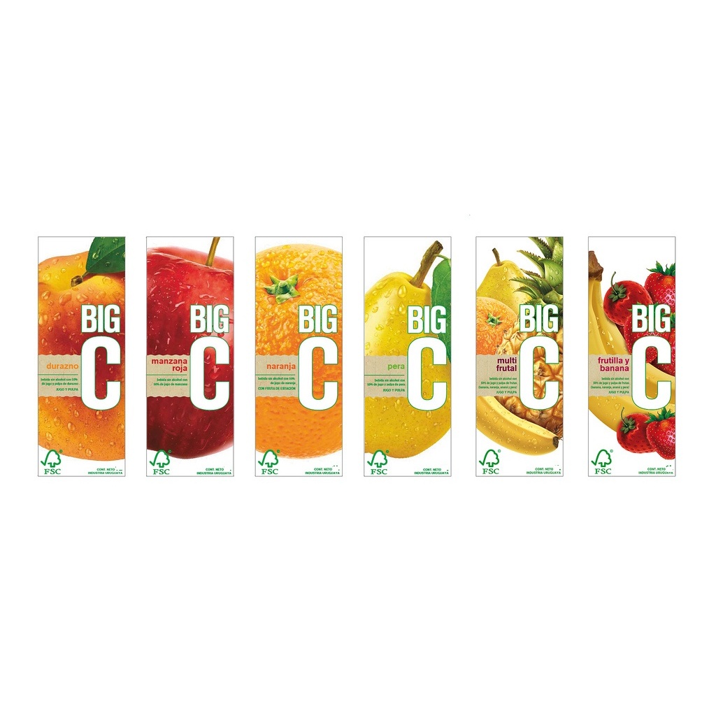 Jugos Big C 200ml Multifruta