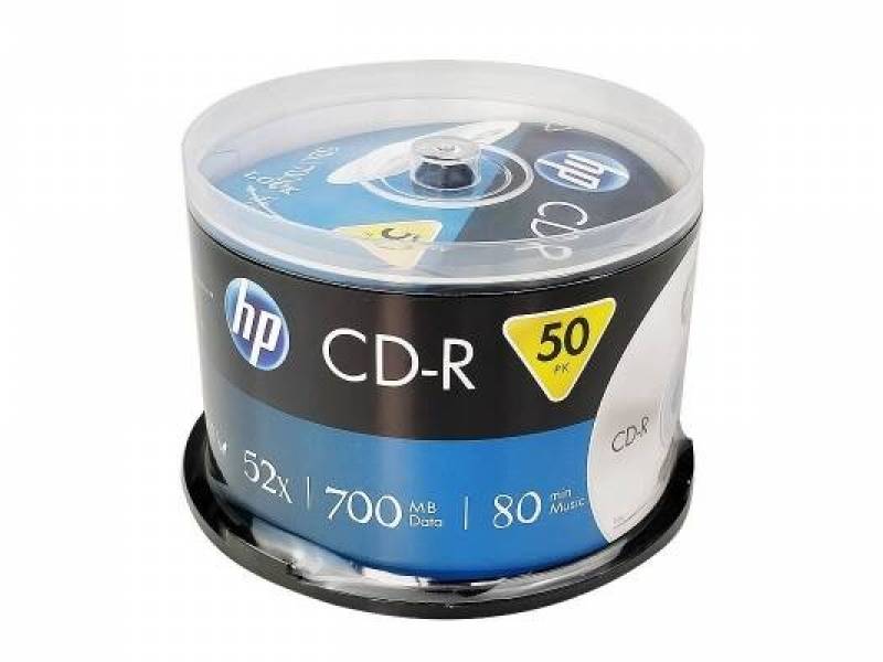 CD-R HP 52x 80min 700mb