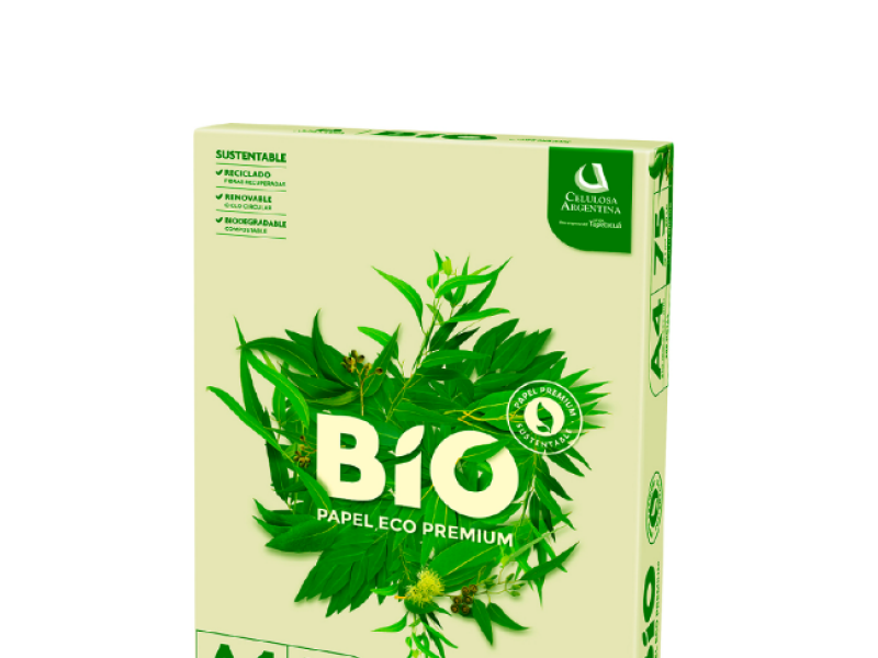 PAPEL FOTOCOPIA A4 ECO PREMIUM BIO X 500 HOJAS