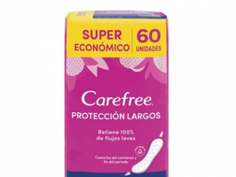 Carefree Proteccin Largos Super Econmicos X 60 Unidades